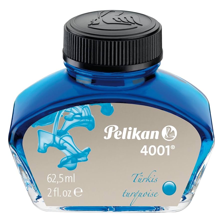 Pelikan 4001 万年筆　インク　青　ペリカン ペリカン ボトルインク 4001/76 (62.5ml)